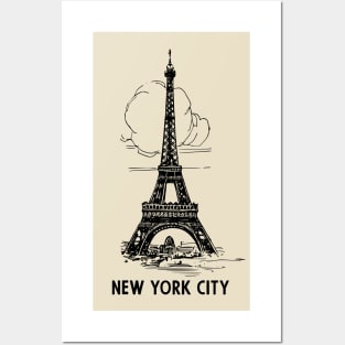 Paris, NYC Posters and Art